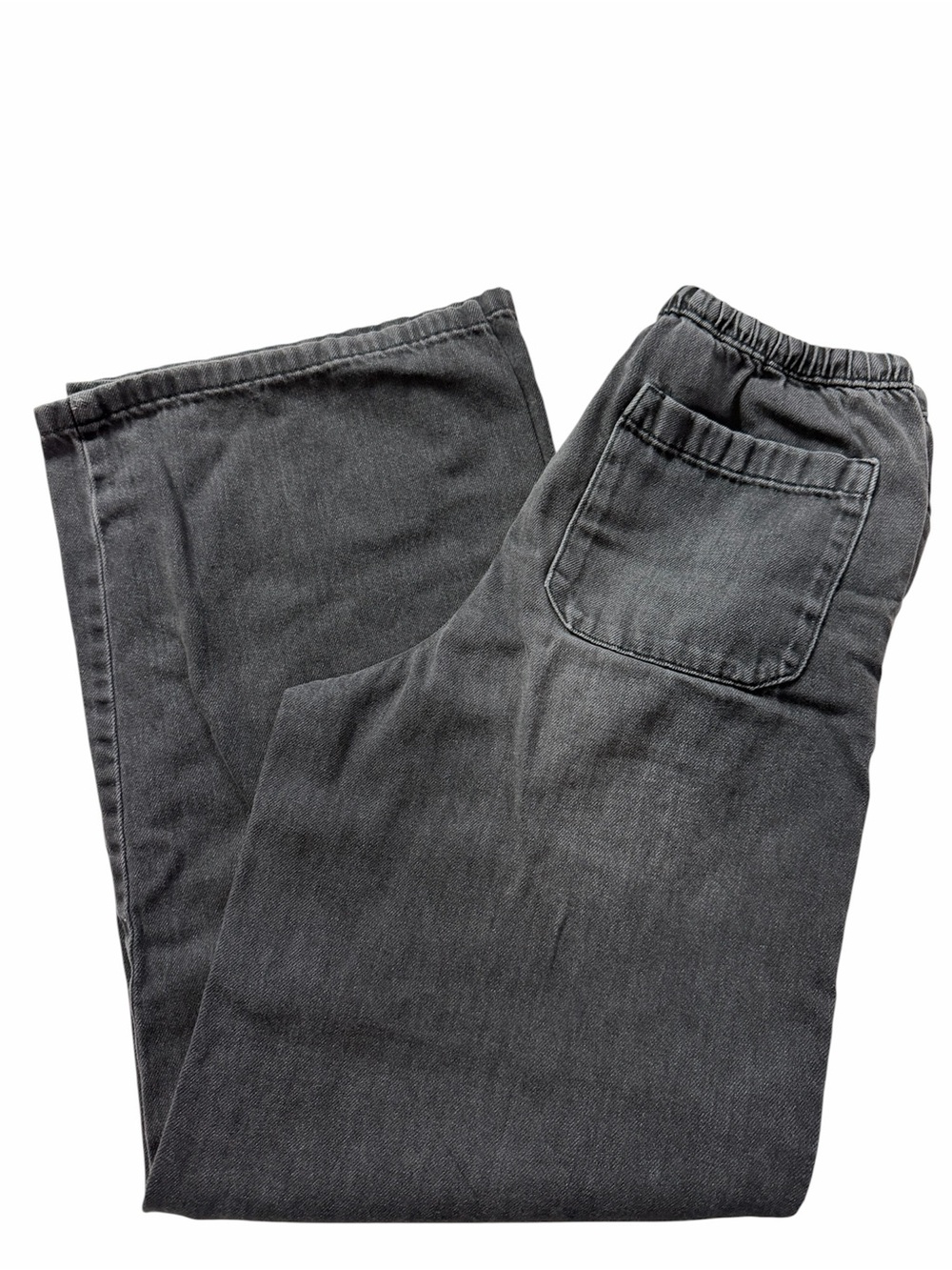 Zara Kids Charcoal Elastic-Waist Jeans